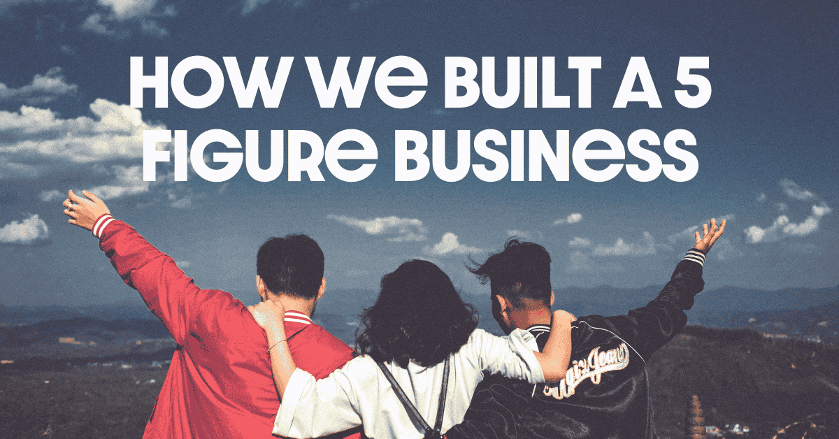 How we built a 5 figure marketing agency