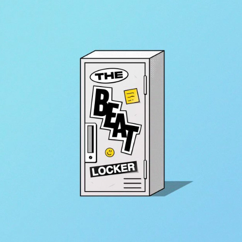 Beat Locker branded locker illustration