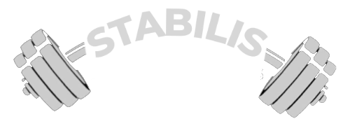 Stabilis Health and Fitness logo white